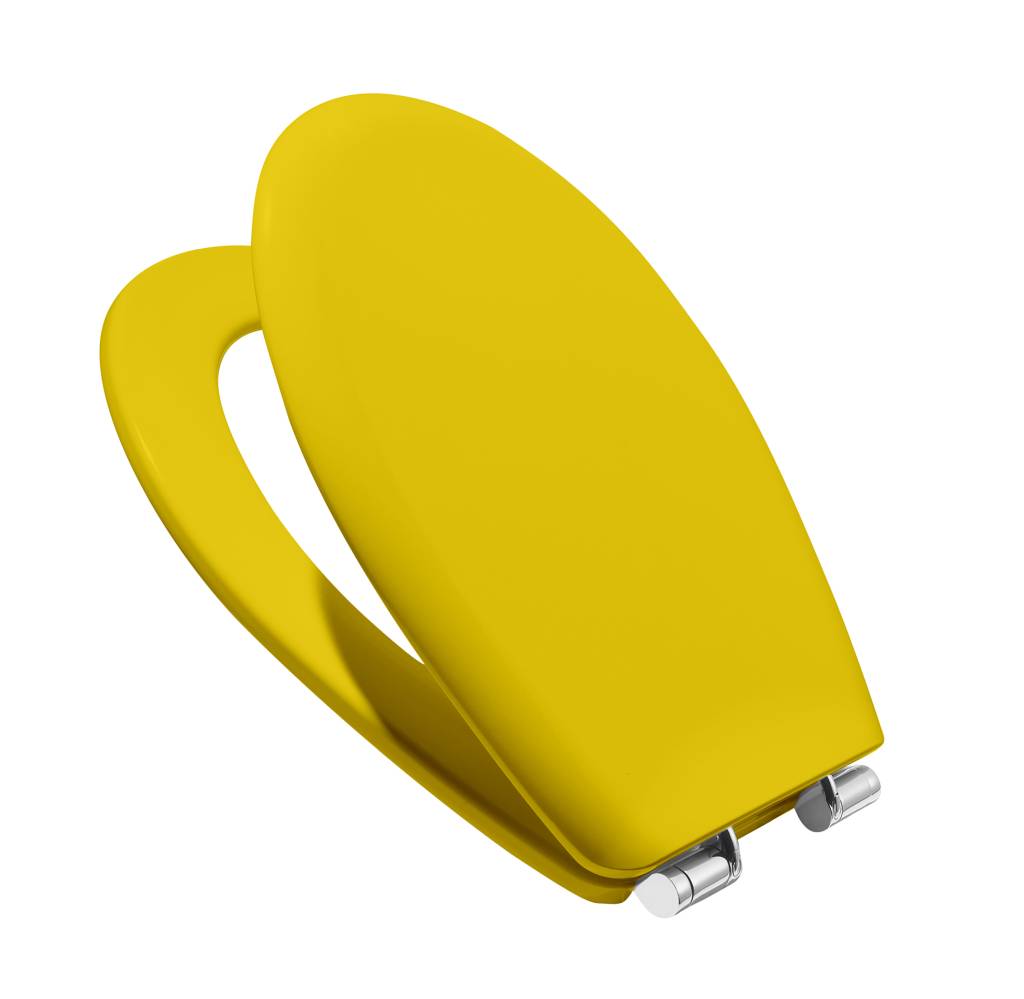 deska sedesowa żółta