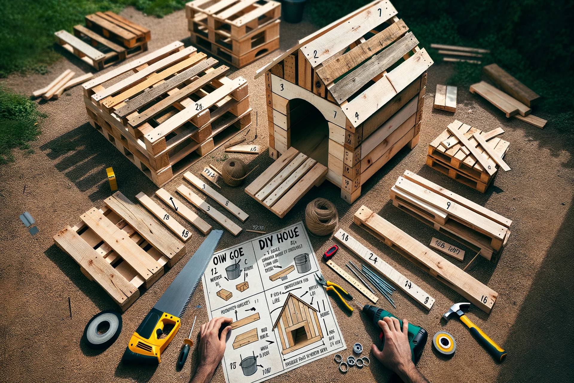 Buda dla psa z palet. Jak zrobić budę dla psa z palet