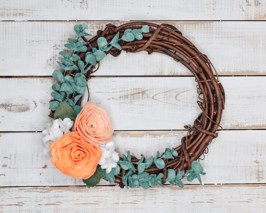 Photo Floral wreath